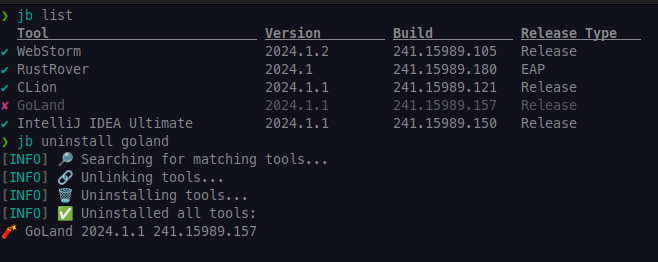 JetBrains CLI